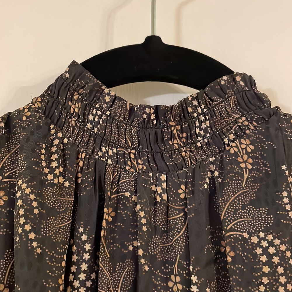 Ann Taylor dress in festive fall print size 6